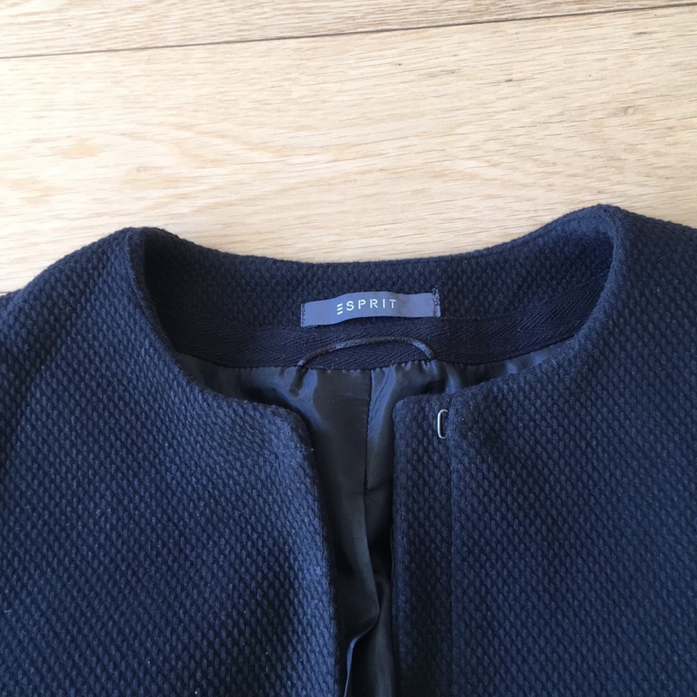 Black Esprit Cotton Jacket - image 6